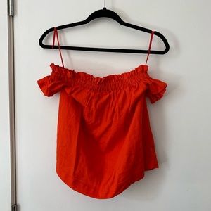 Off the shoulder free people top